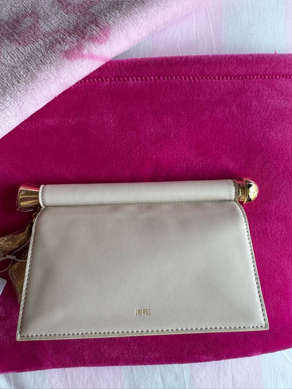 JW PEI NWT Holly Metal Pendant Embellished Clutch - Picture 5 of 10